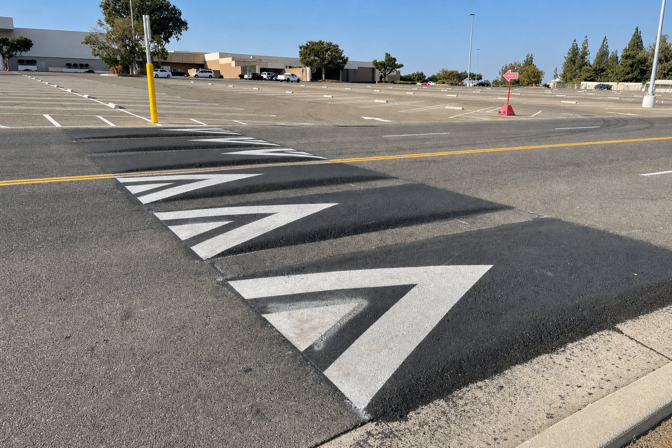 Speed bump installation